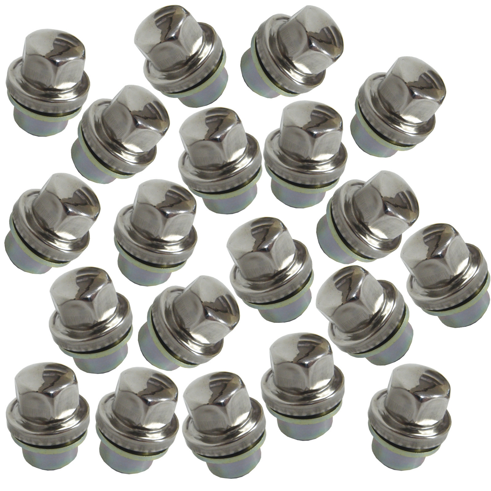 Alloy Wheel Nut With Stainless Steel Cap x16 for Discovery 2 & Range Rover P38 Questions & Answers