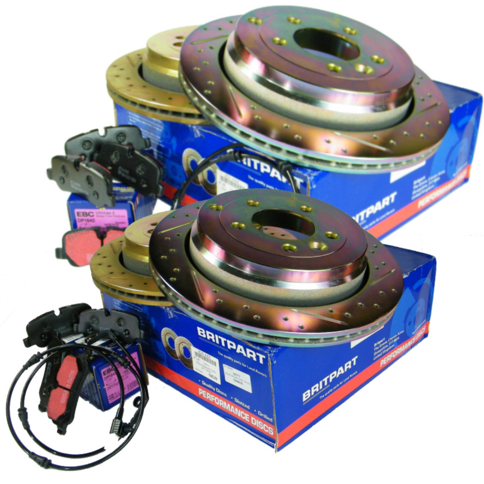 Discovery 3 L319 Performance Drilled and Grooved Brake Discs & EBC Brake Pad Kit Questions & Answers