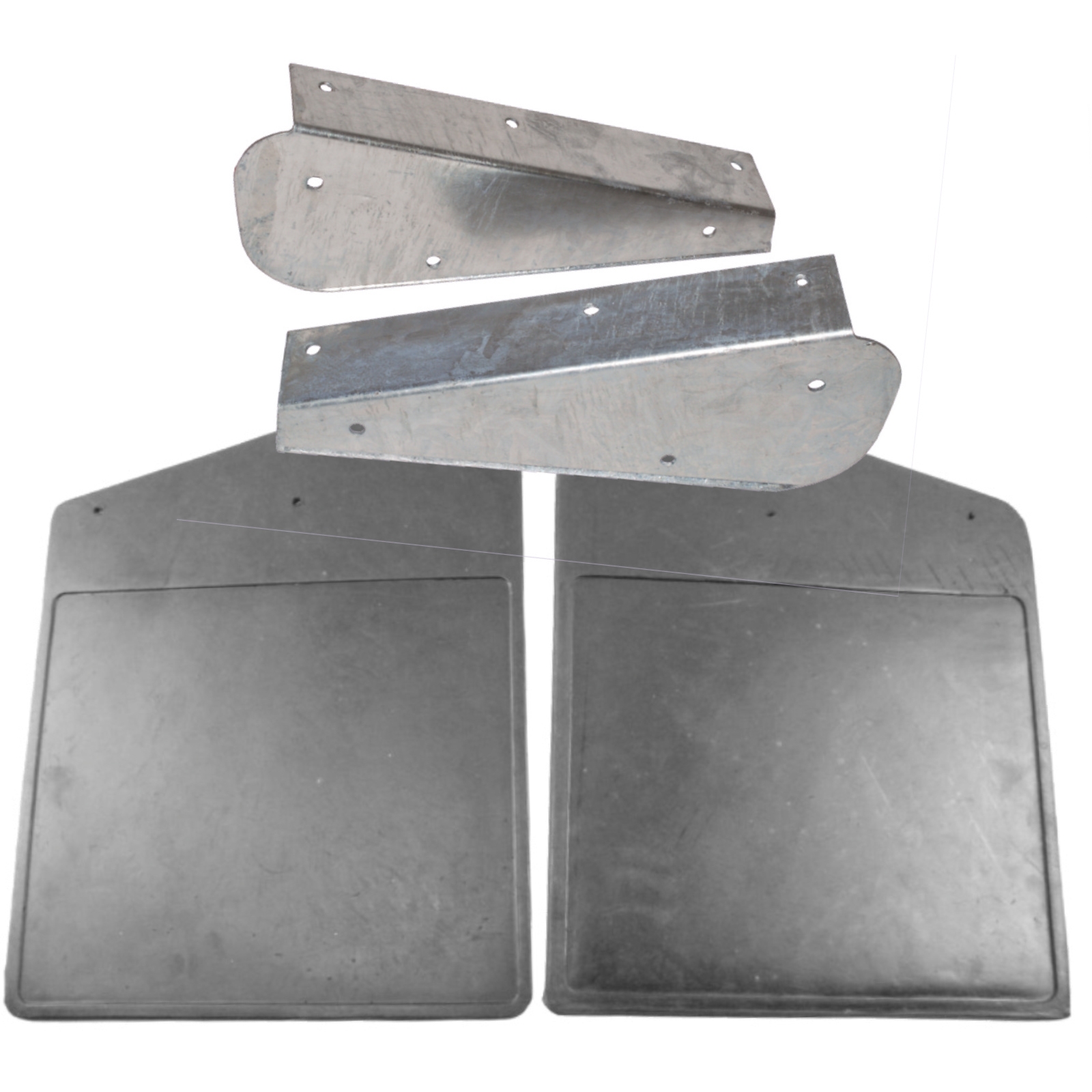 Rear Mud Flaps With Galvanised Brackets for Defender 90 Questions & Answers