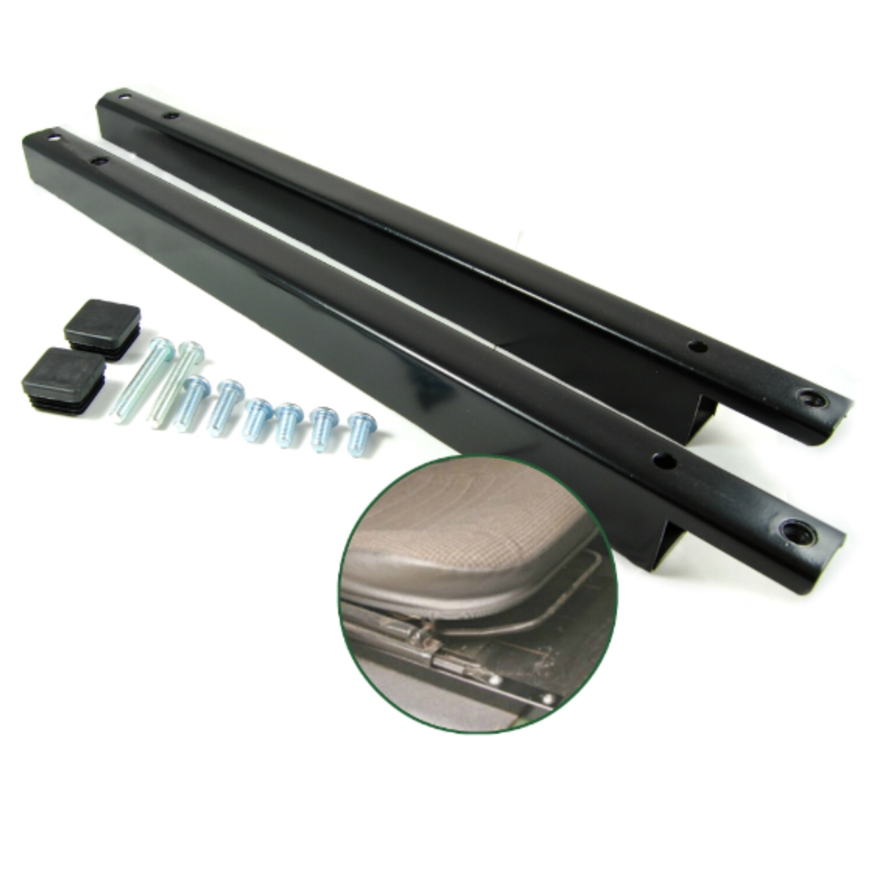 Defender Seat Riser Raiser Rails for Enhanced Legroom Questions & Answers