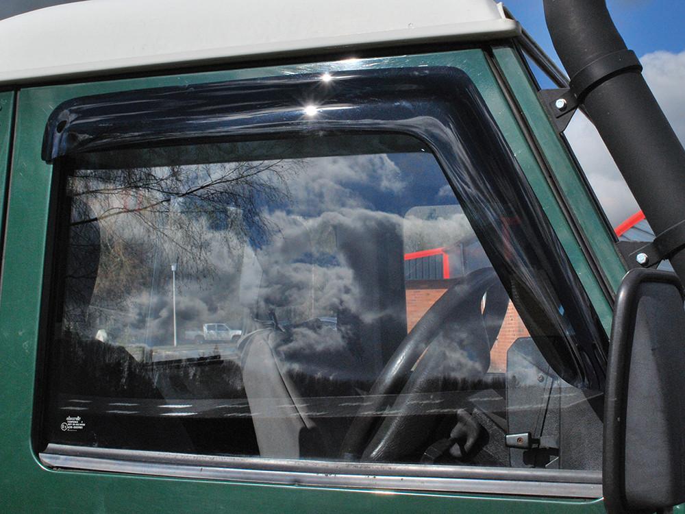 Front Window Wind Deflectors - Reduce Noise & Buffeting for Defender Questions & Answers