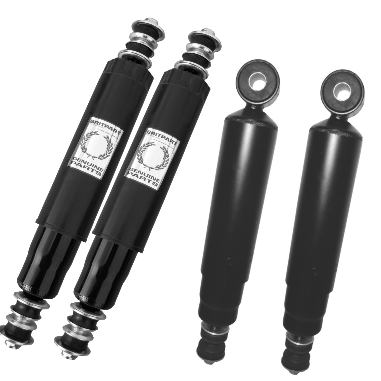 Shock Absorber Set Heavy Duty HD Front & Rear for Defender Questions & Answers