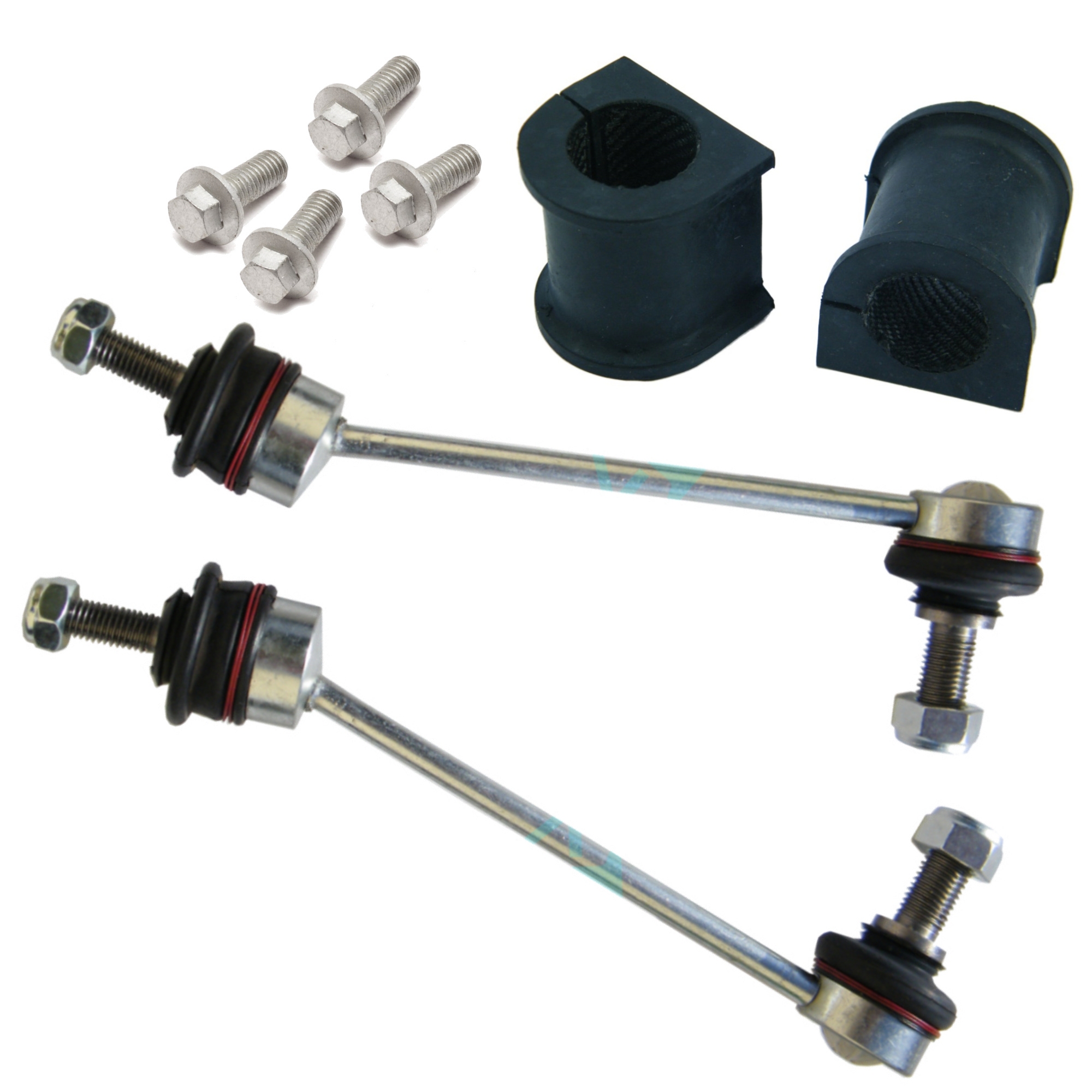 Front Anti Roll Bar ARB Repair Kit Bushes Links & Bolts for Freelander 1 Questions & Answers