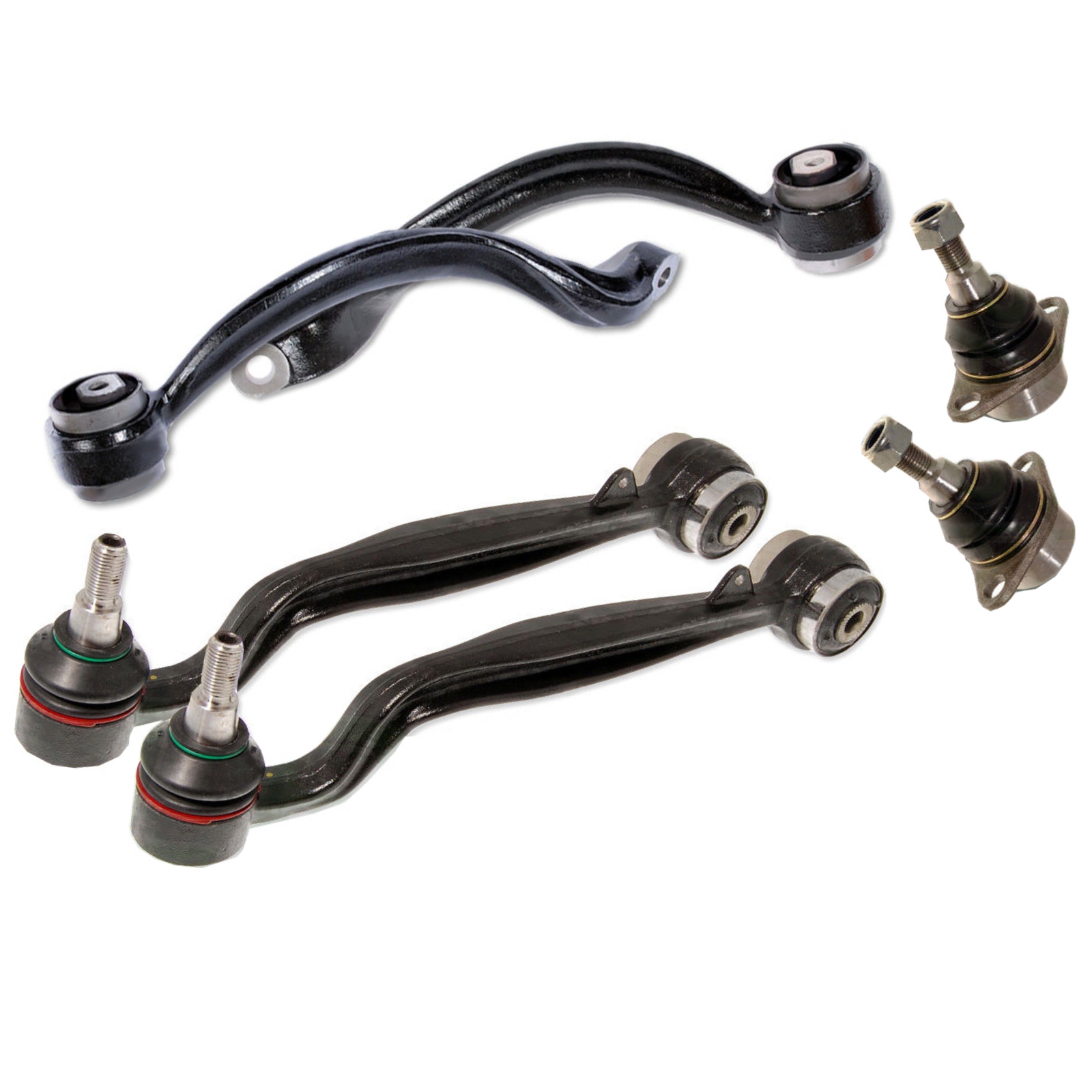 Front Suspension Upper & Lower Control Arms & Ball Joint Kit for Range Rover L322 Questions & Answers
