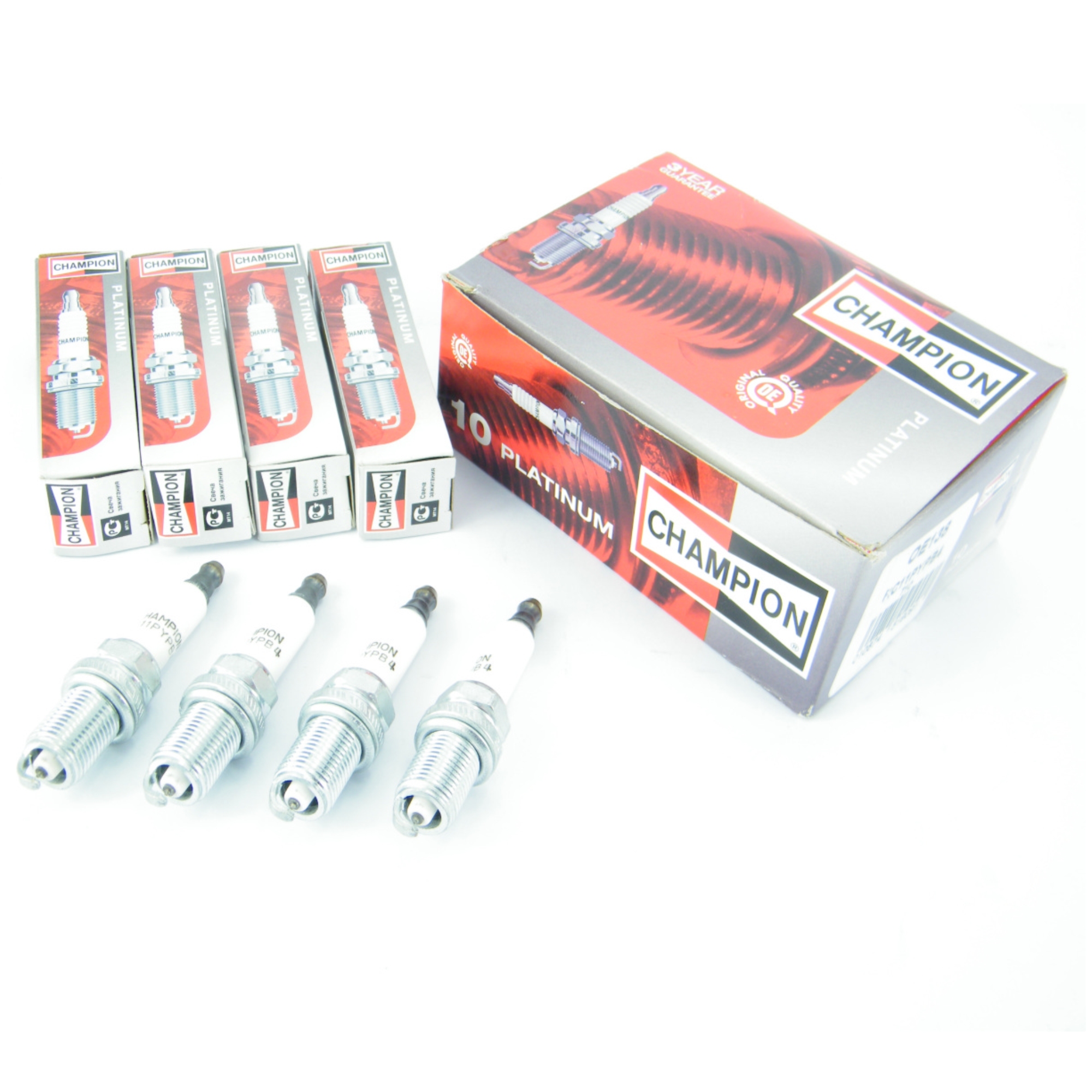 Spark Plug x8 CHAMPION PLATINUM RC11PYPB4 for Range Rover P38 Discovery V8 Questions & Answers