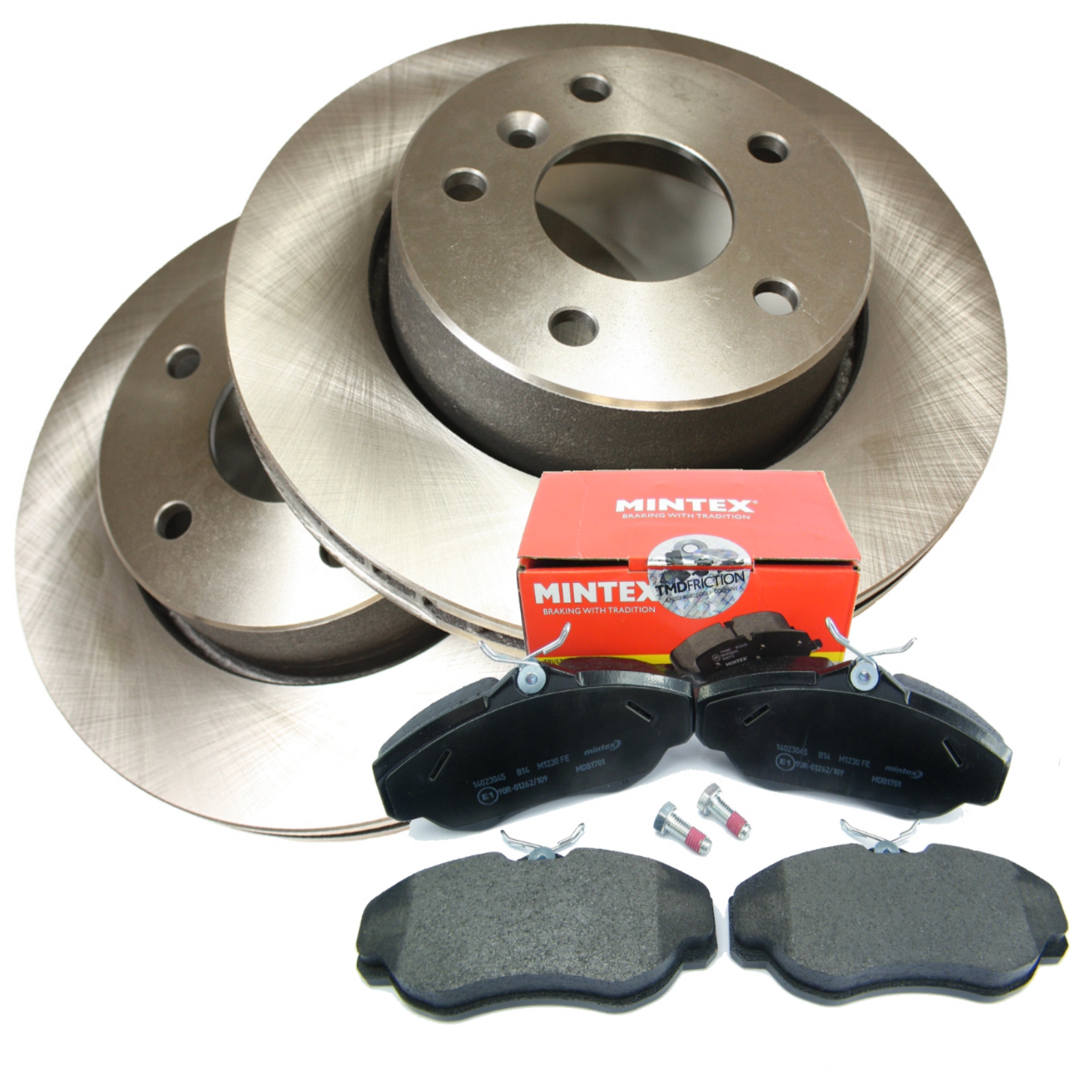 What brand are the brake disc's, assuming its just the pads which are Mintex?