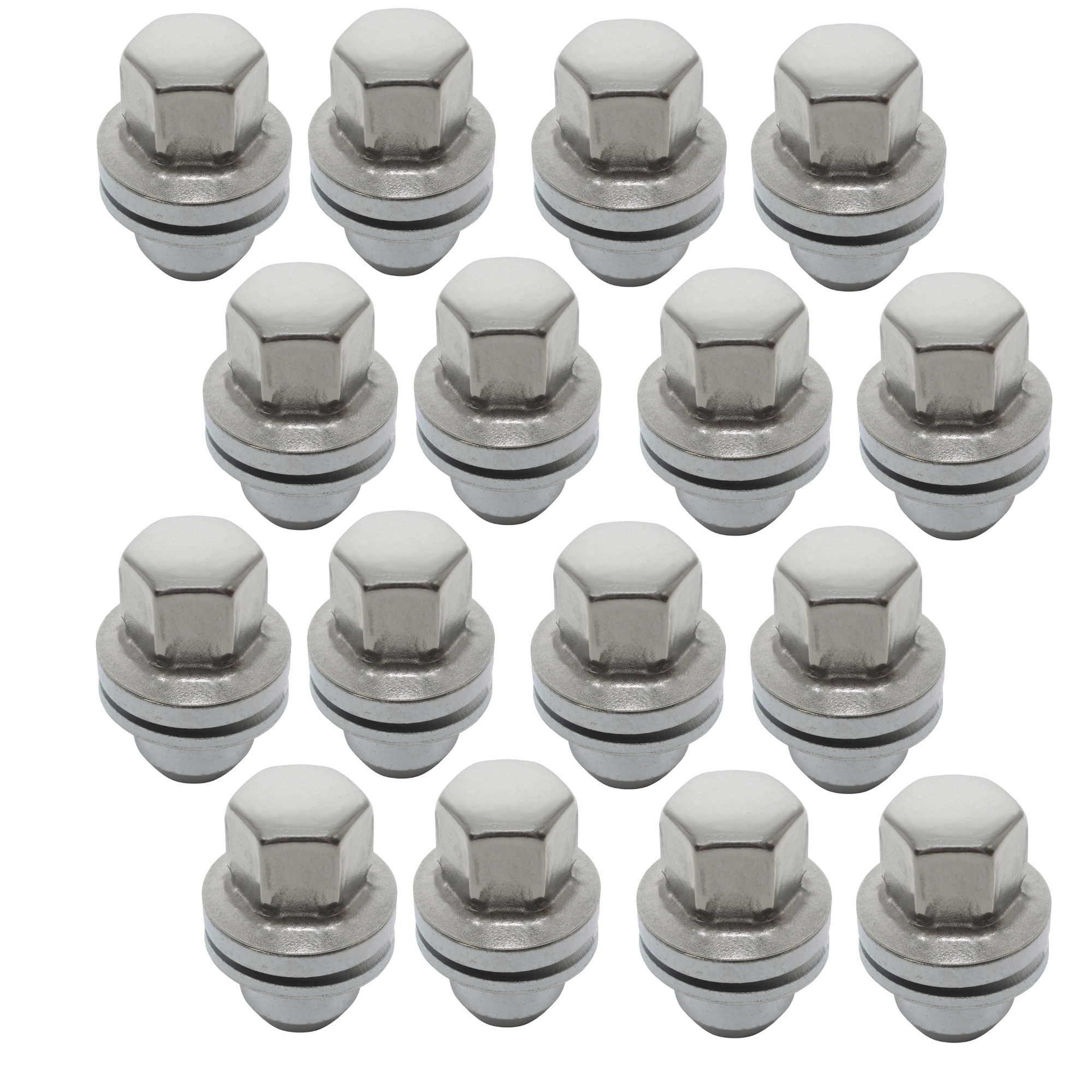 Could you please confirm this set of Discovery 3 L319 wheel nuts are supplied with the stainless steel caps .Thx