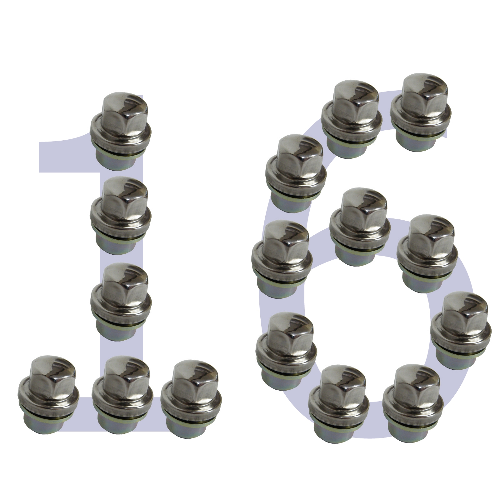 Alloy Wheel Nut Stainless Steel Capped x16 for Discovery & Defender Questions & Answers