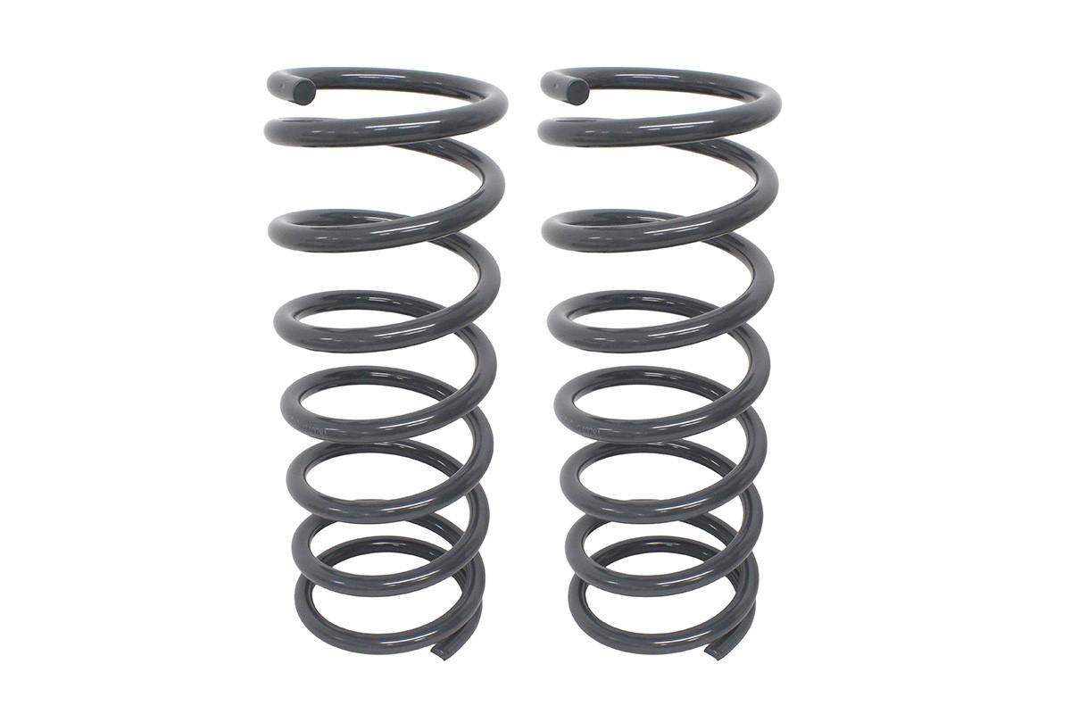 Will Discovery 2  2” medium duty springs (front and rear) fit a coil converted Range Rover P38?