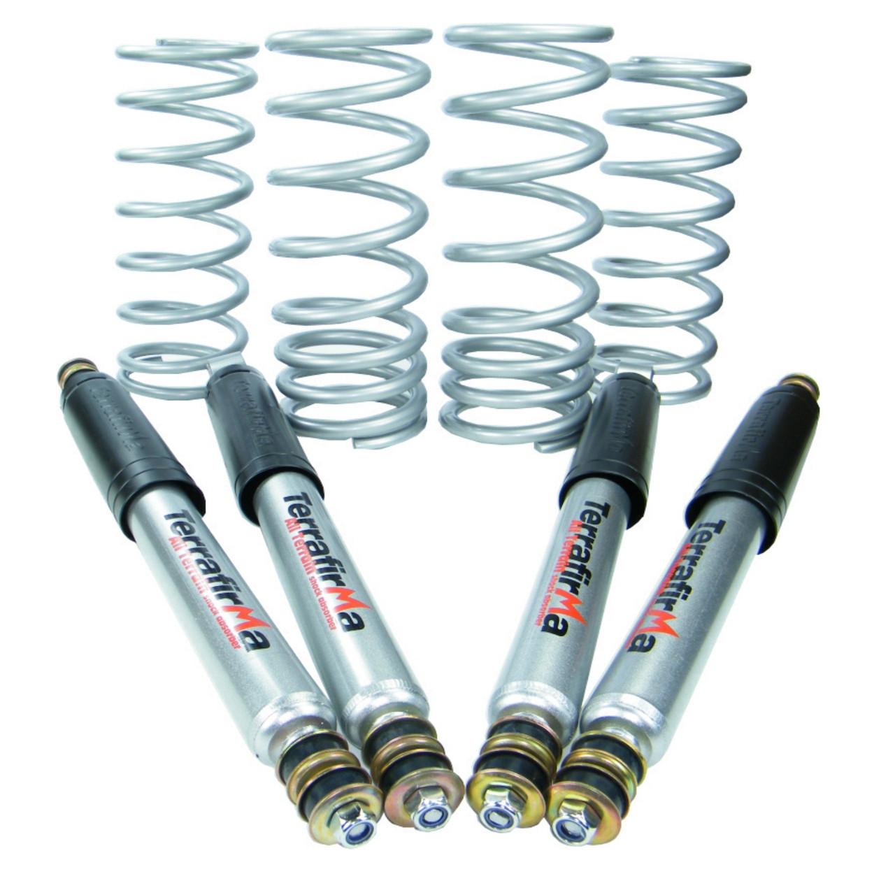 Coil Spring + Shock Absorber Suspension Kit +2" Lift Kit Med Load TERRAFIRMA for Discovery 1 Questions & Answers