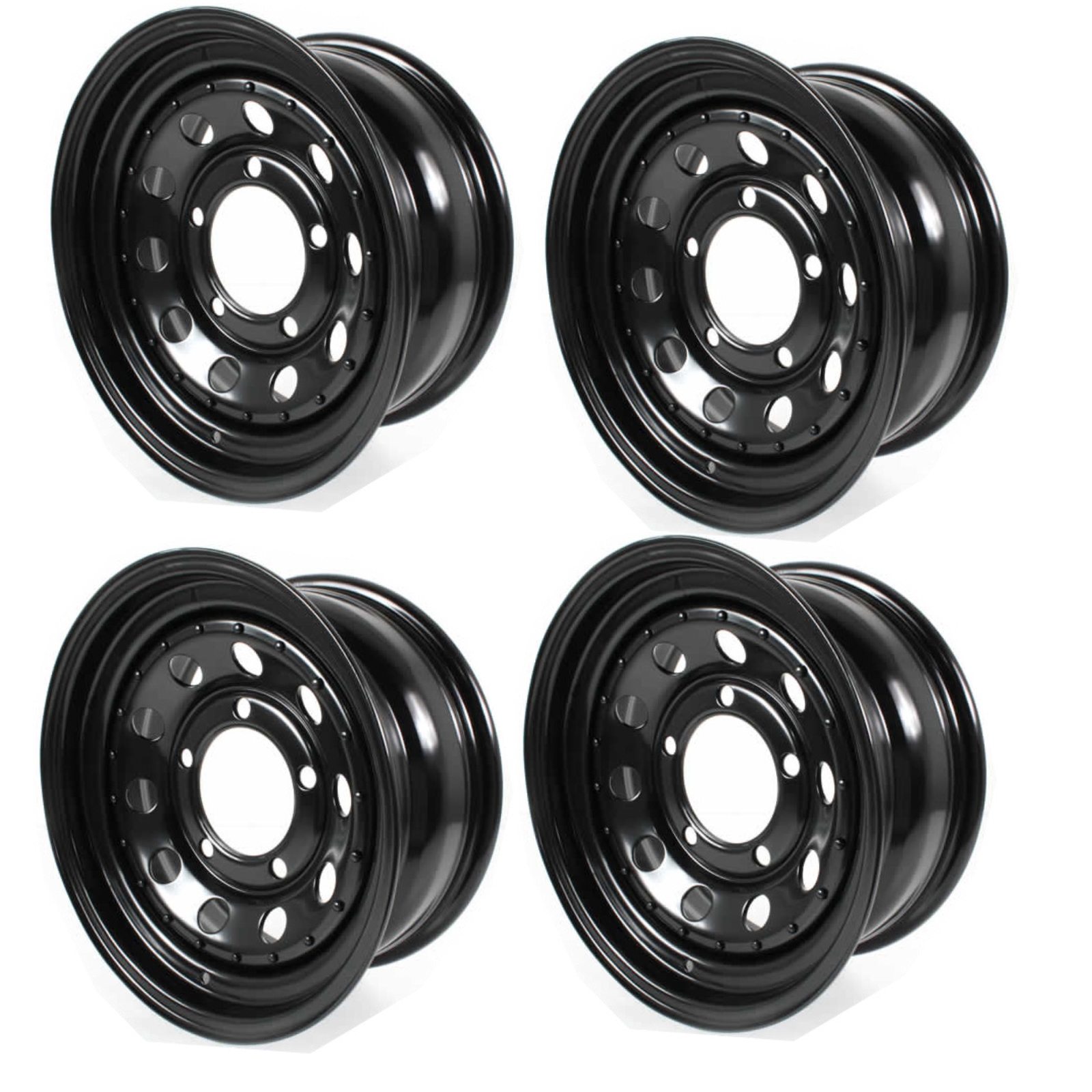 Modular Steel Wheel Black 16"x7" Set Of Four for Defender Questions & Answers