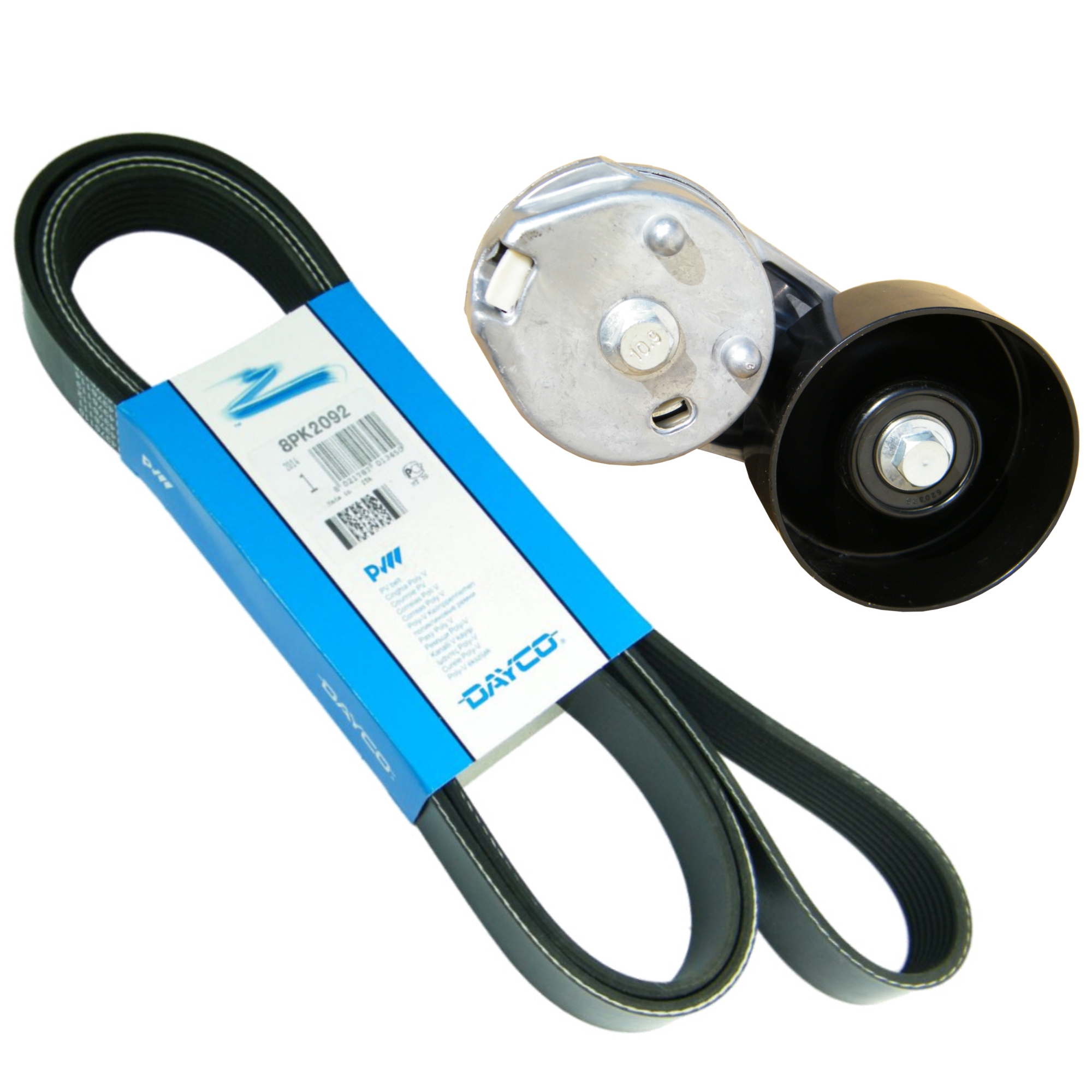 DAYCO Fan Belt & Tensioner for Range Rover Sport L320 2.7 TdV6 Questions & Answers