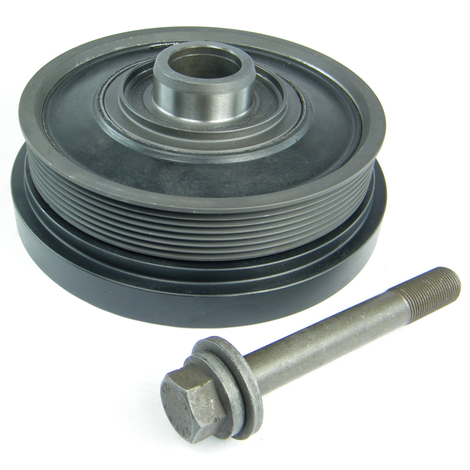 Hi need a crankshaft pulley for mk2 disco ky04tzmis this the correct one for this vehicle also need belt tensioner