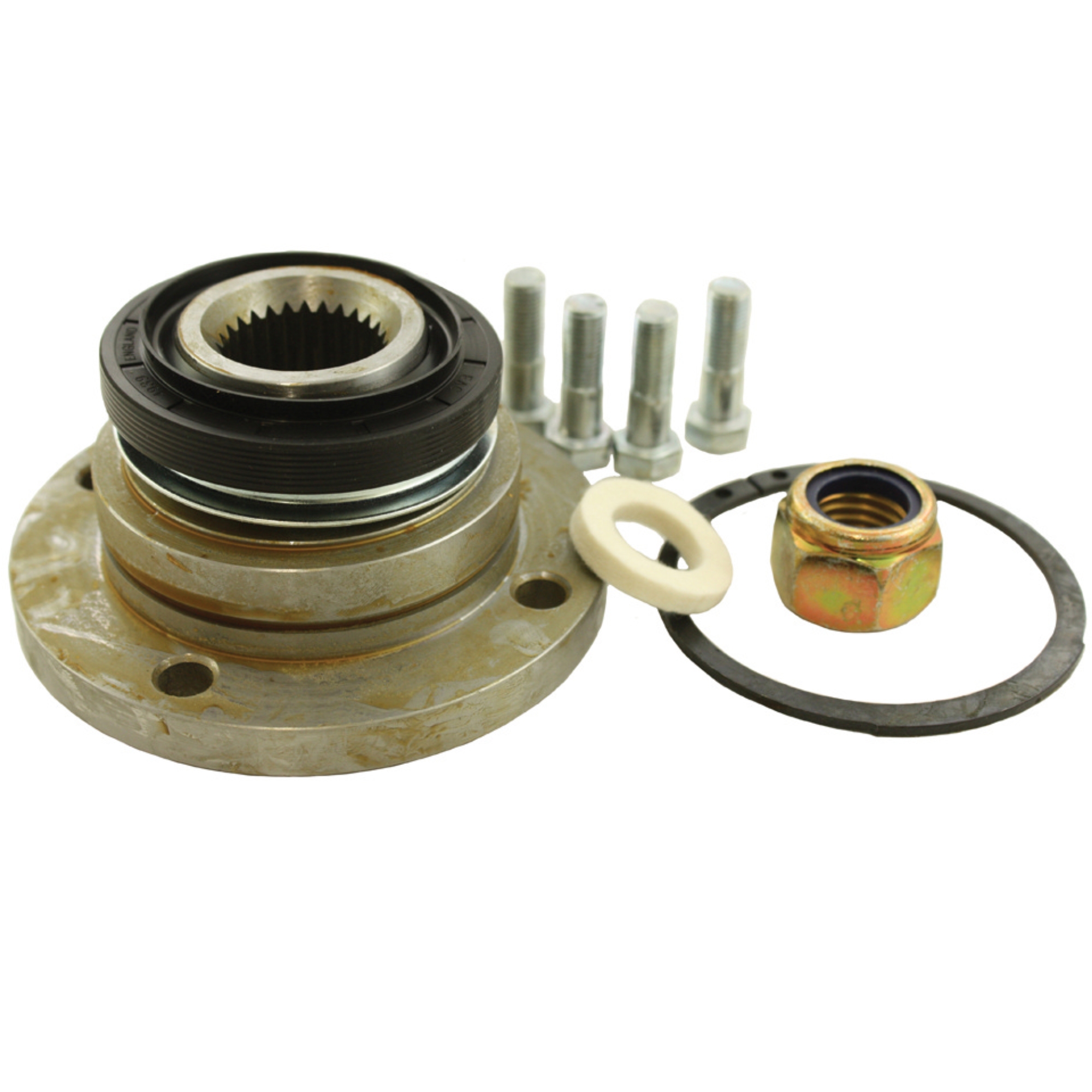 Transfer Box Front Output Drive Flange Kit for Discovery 2 Questions & Answers