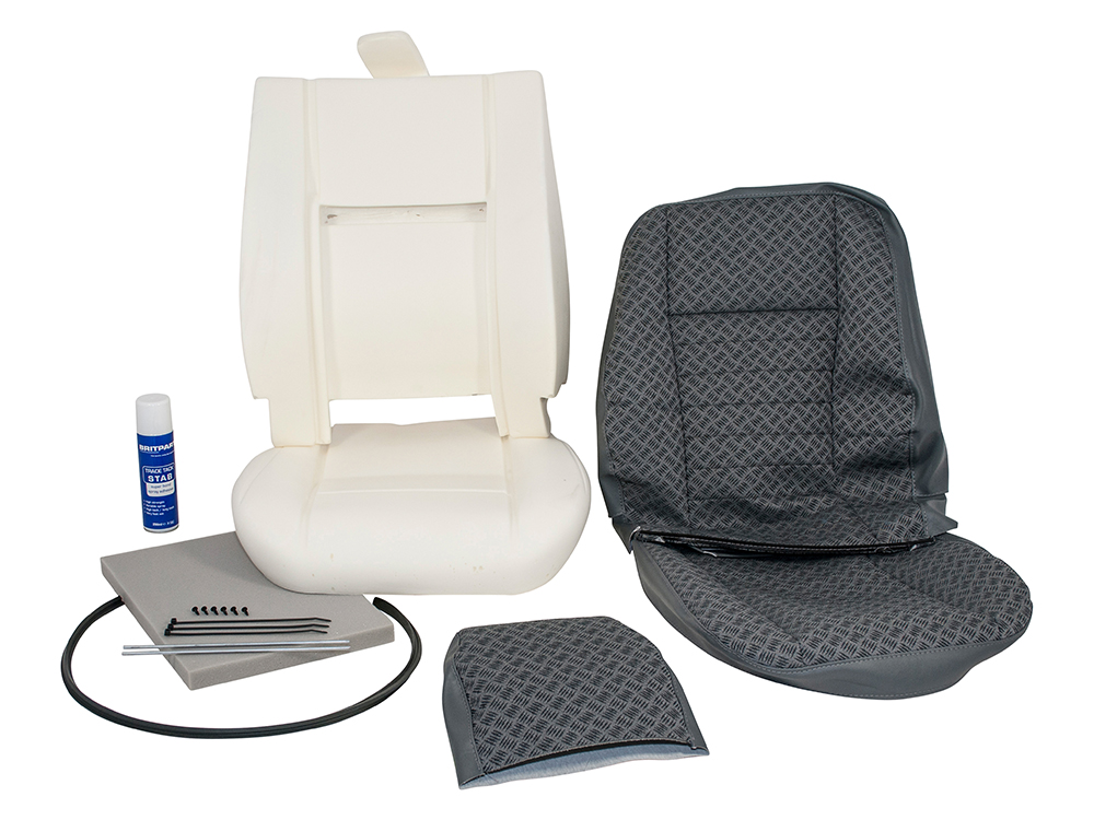 Defender Front Outer Seat Re-Trim Kit Techno Trim - DA5628 Questions & Answers