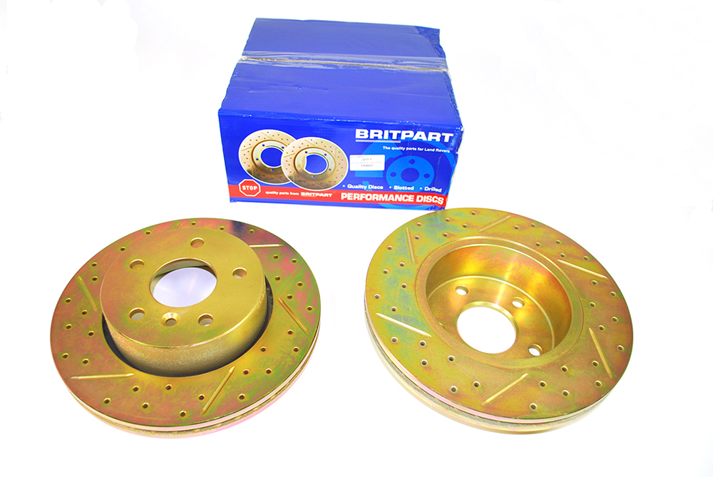 Range Rover P38 Front Vented Brake Discs Drilled and Grooved Performance Upgrade Questions & Answers