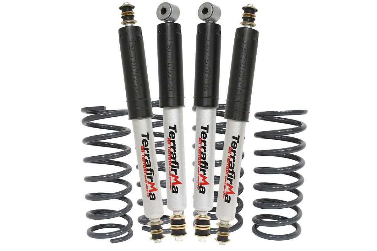 Terrafirma All-Terrain Heavy Load Standard Height Suspension Kit for Defender 110/130 1986-2016 | TF199 Questions & Answers