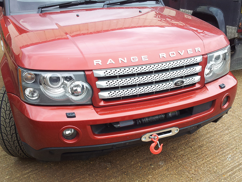 Discrete Recovery Winch Mount for Range Rover Sport Questions & Answers