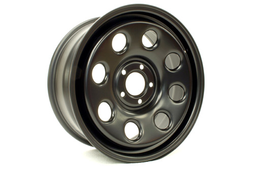 Terrafirma Discovery 3/4 Range Rover Sport 18X8 ET45 Steel Wheel Satin Black With Nuts Questions & Answers