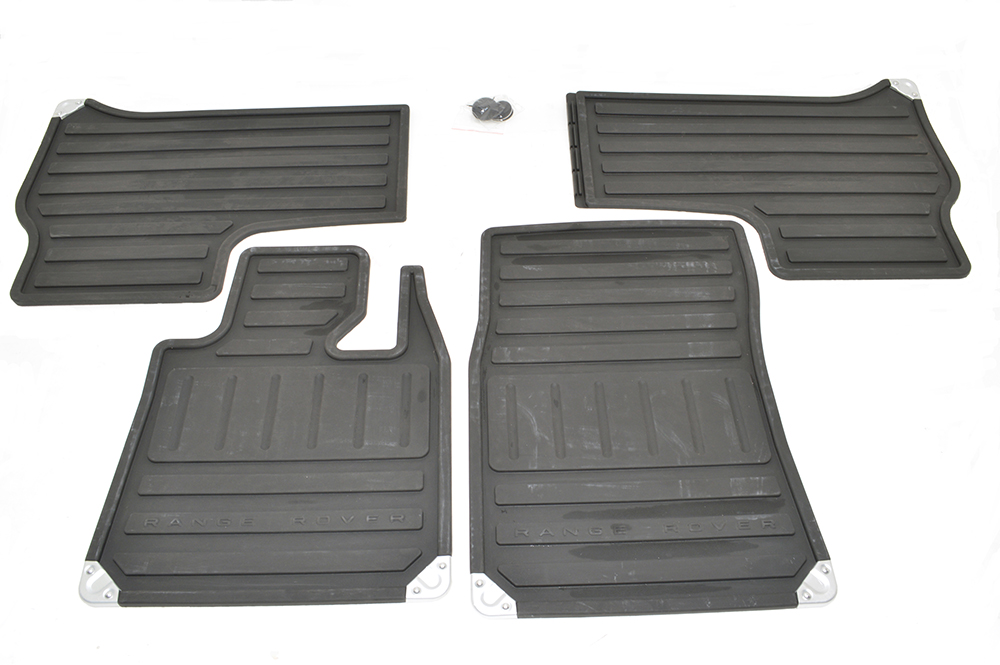 Range Rover L322 Front & Rear Floor Rubber Mat Set Black RHD Questions & Answers