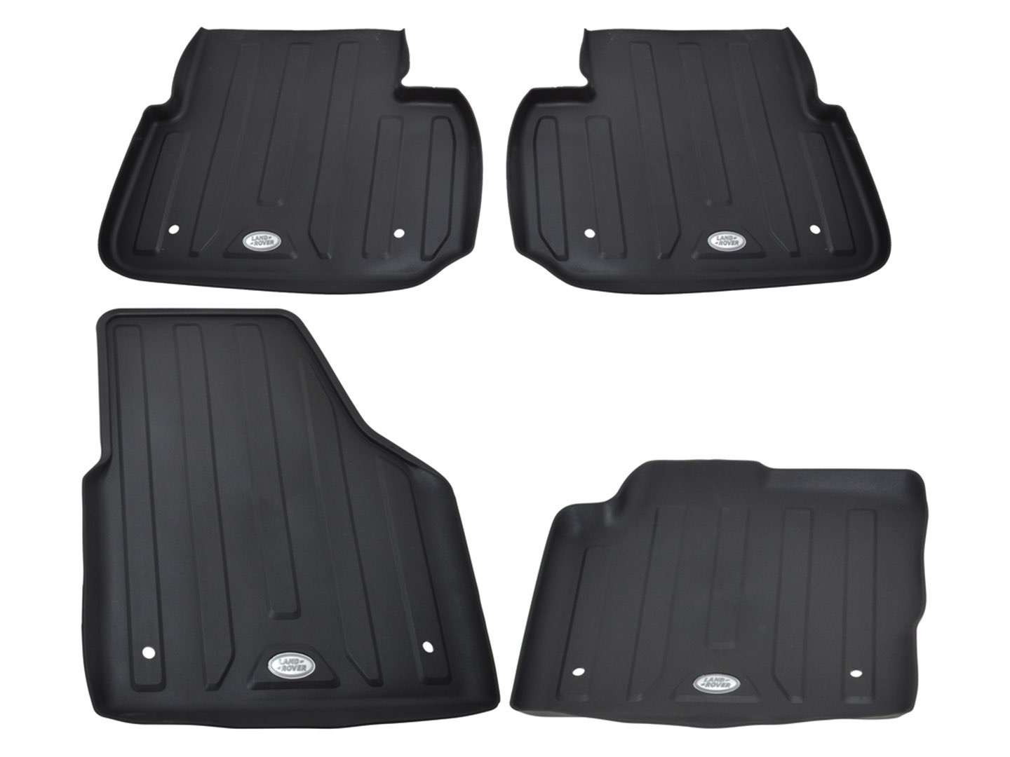 Discovery Sport L550 Front & Rear Rubber Floor Mat Set Black LHD Questions & Answers