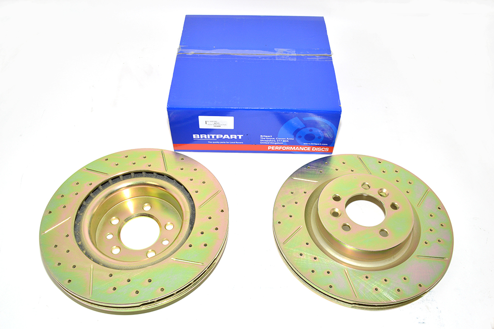 Range Rover Sport L494 Front Vented Brake Discs Drilled and Grooved Performance Upgrade Questions & Answers