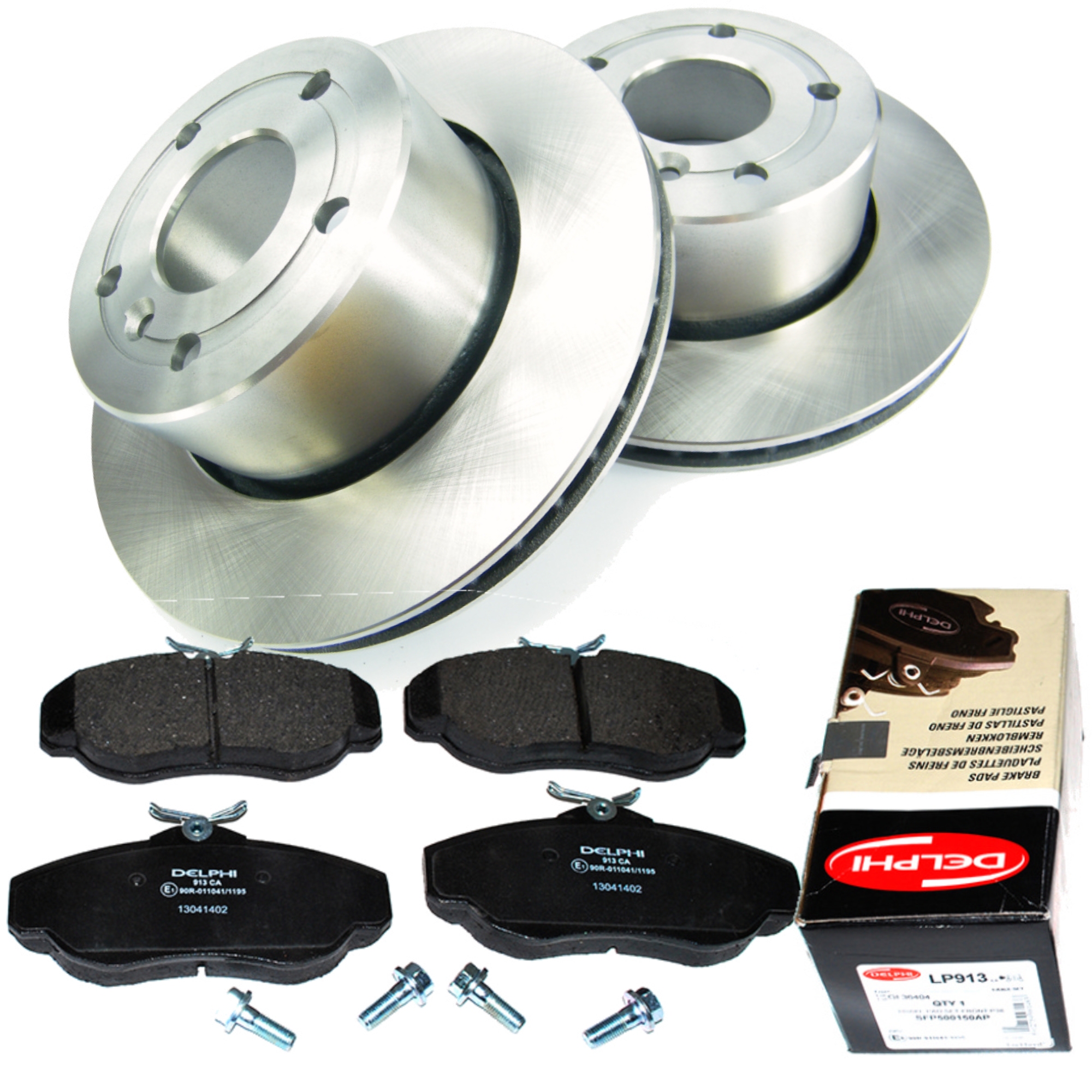Front Brake Discs & Delphi Brake Pad Kit for Discovery 2 Questions & Answers