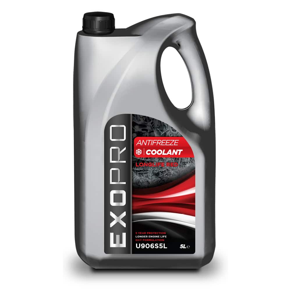 Exopro Red Long-life Antifreeze Coolant Concentrate 5L Litre Questions & Answers