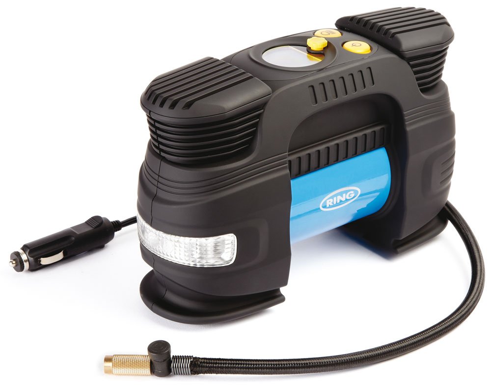 Ring 12V Rapid Digital Tyre Inflator Compressor RAC830 Questions & Answers