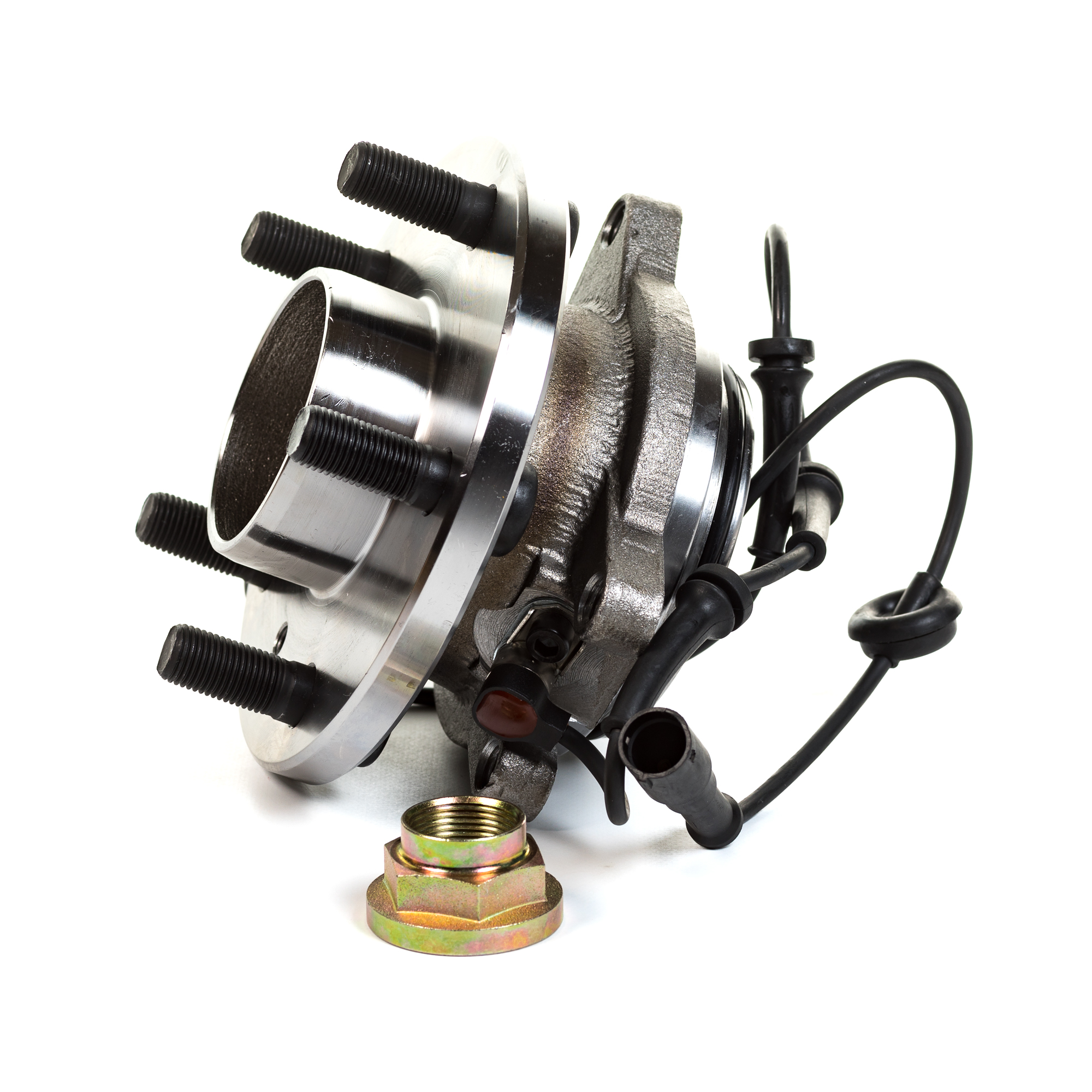 Front Wheel Bearing Hub with ABS Sensor - Part TAY100060 for Discovery 2 Questions & Answers
